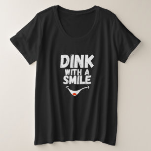 Dink with a Smile Pickleball Mum Shirt Cute Pick