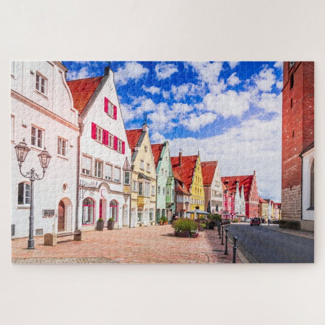 Dinkelsbuhl on Romantic Road Germany Jigsaw Puzzle (Horizontal)
