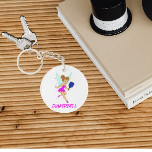 Dinkerbell Pickleball - Funny Pickleball For Her Key Ring