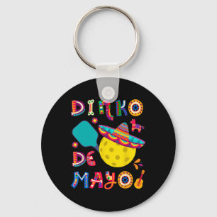 Dinko De Mayo Funny Cinco De Mayo Funny Picklebyll Key Ring
