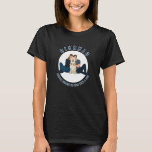 DINKWAD Double Income No Kids with Dog Couple T-Shirt