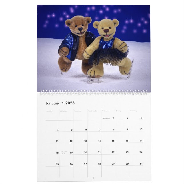 Dinky Bears Calendar 2011 (Jan 2026)