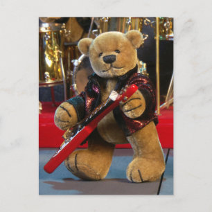 Dinky Bears Guitarist Postcard