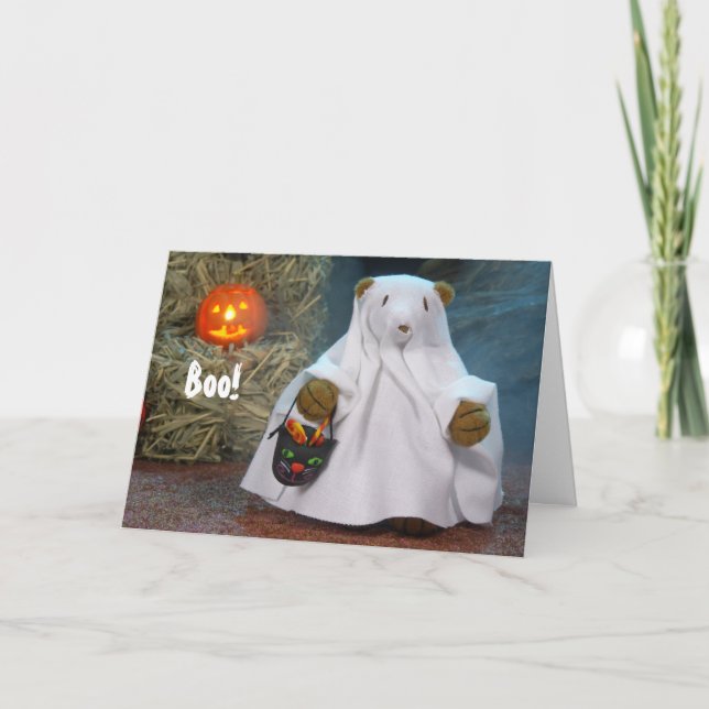 Dinky Bears Little Ghost Card (Front)