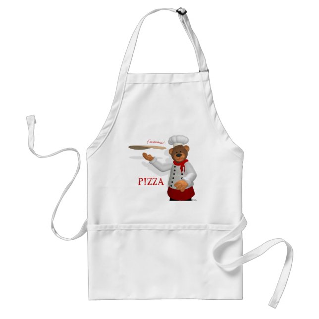 Dinky Bears Pizza Baker Standard Apron (Front)