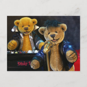 Dinky Bears Singer Postcard