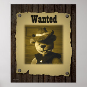 Dinky Bears: Wanted Poster