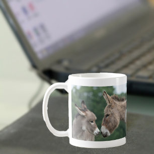 Dinky donkey coffee mug