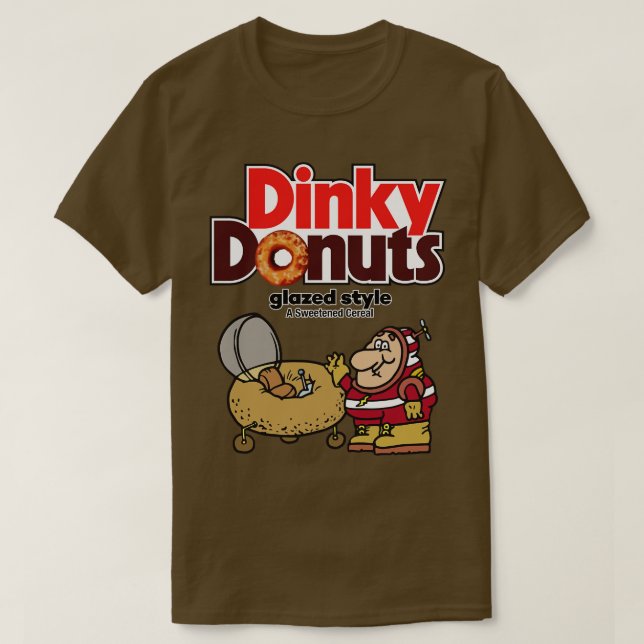Dinky Doughnuts Cereal T-Shirt (Design Front)