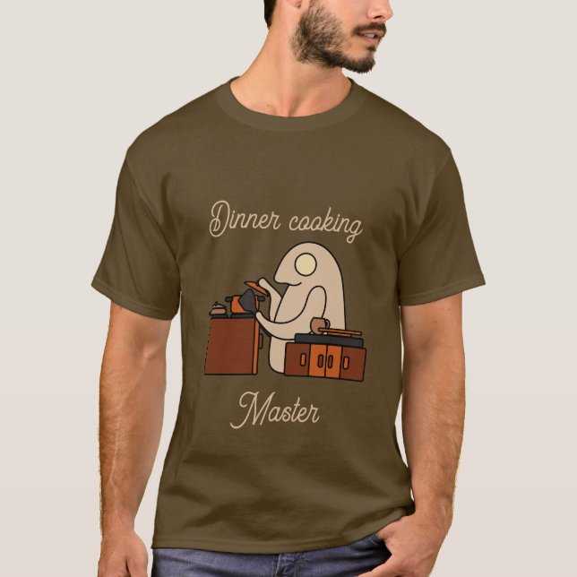 Dinner cooking master T-Shirt (Front)