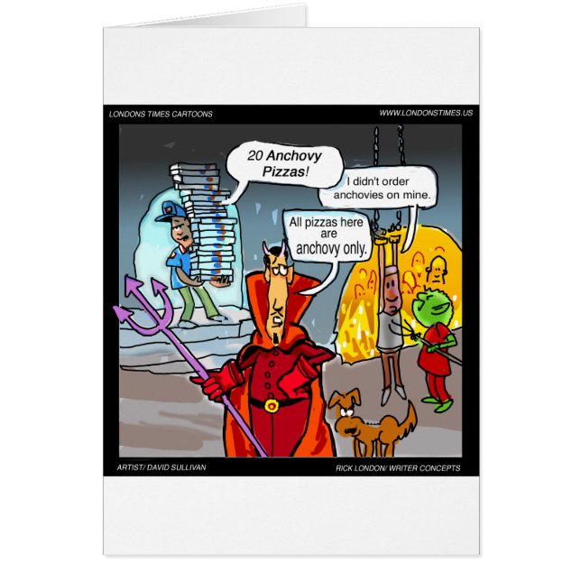 Dinner In Hell Funny Gifts Tees Cards Etc (Front)