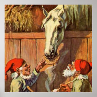 “Dinner in the Stables” by Jenny Nystrom