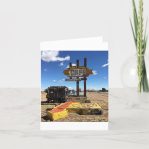 dinner in tucumcari notecard (blank inside)