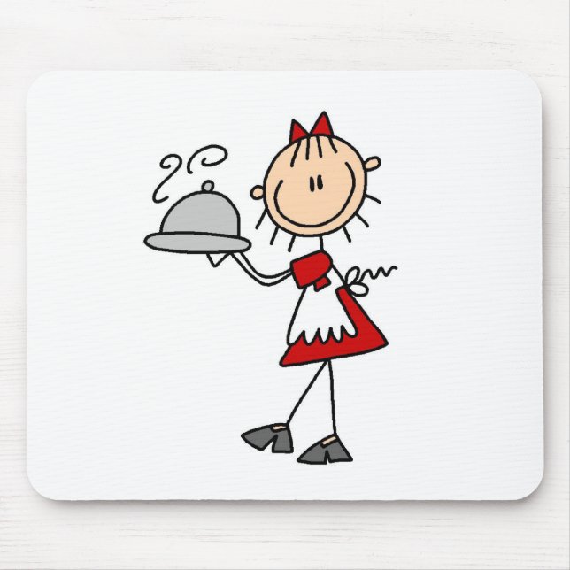 Dinner is Served Mouse Pad (Front)