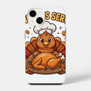 Dinner Is Served Thanksgiving iPhone Case