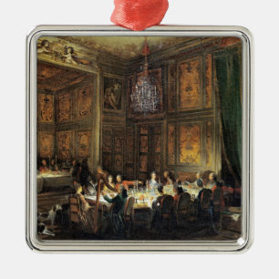 Dinner of the Prince of Conti in the Temple Metal Tree Decoration