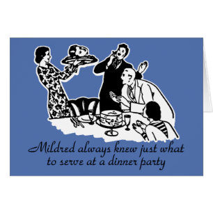 Dinner Party Head on a Platter