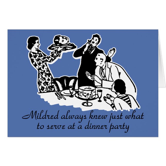 Dinner Party Head on a Platter (Front Horizontal)