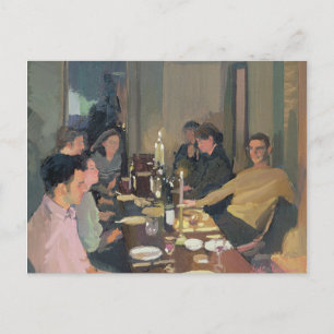 Dinner Party Postcard