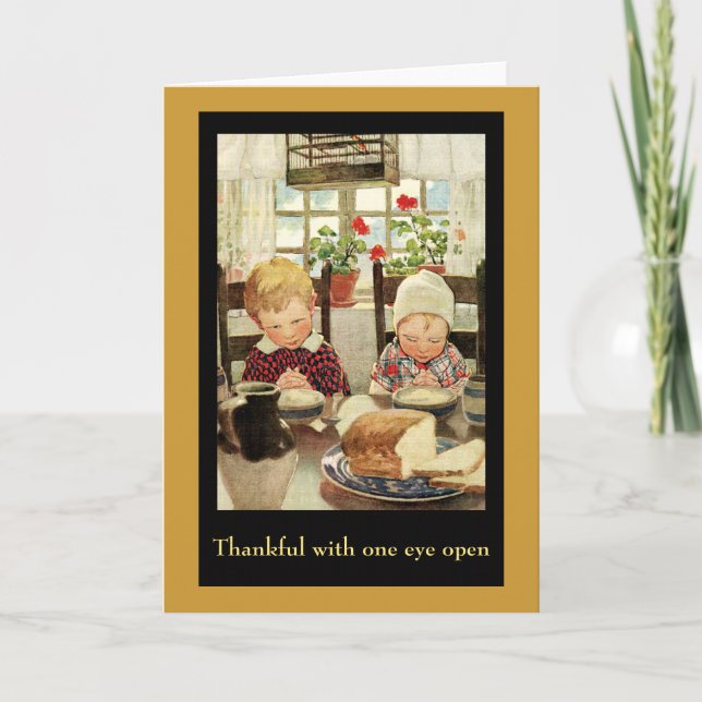 Dinner Prayer Card (Front)