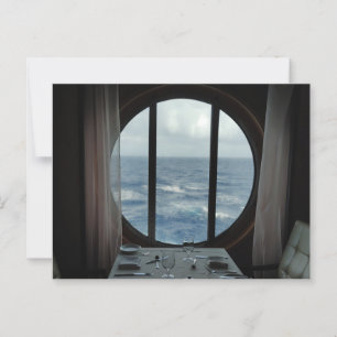 Dinner with an Ocean View Postcard