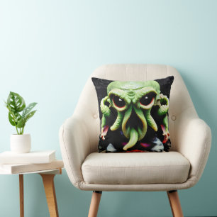 Dinner with Cthulhu Cushion