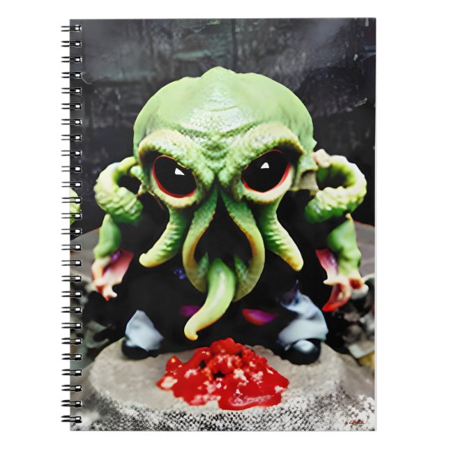 Dinner with Cthulhu Notebook (Front)