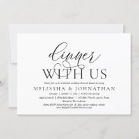 Dinner With Us, Wedding Rehearsal Celebration
