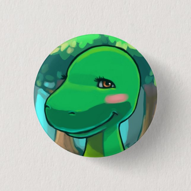 Dinnersaurus Mamasaurus 3 Cm Round Badge (Front)
