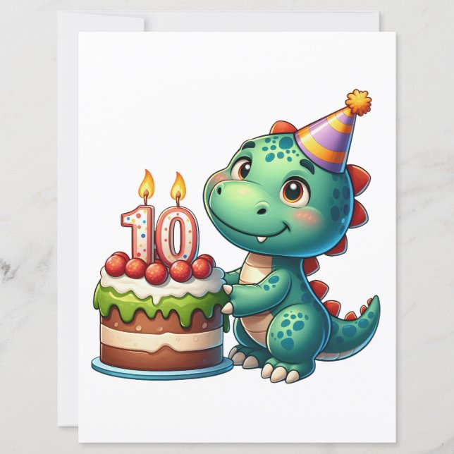 Dino 10th Birthday (Front)