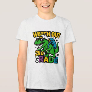 Dino Adventure Second Grade Tee