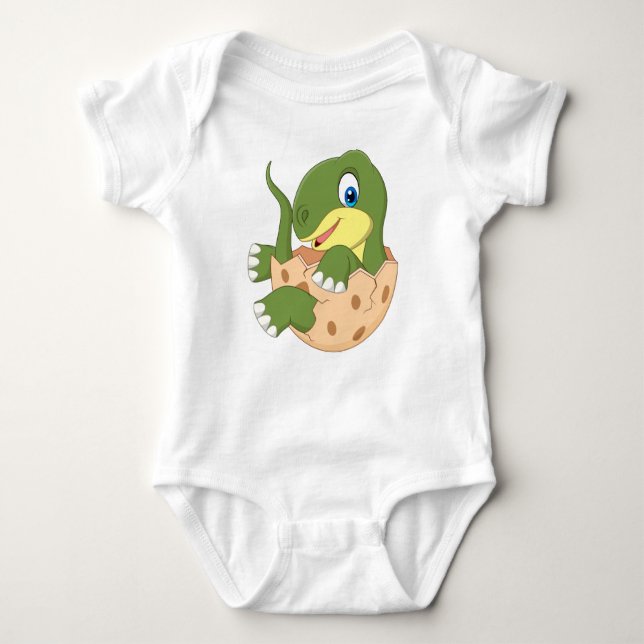 Dino Baby Bodysuit (Front)