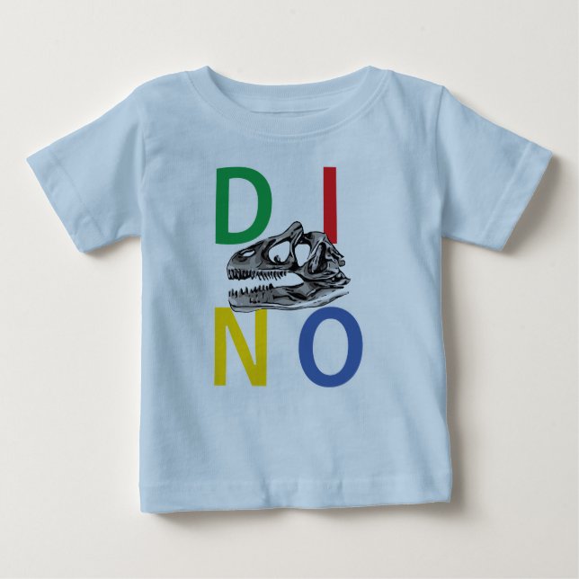 DINO - Baby Fine Jersey T-Shirt (Front)