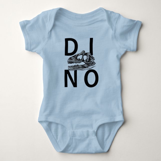 DINO - Baby Jersey Bodysuit (Front)