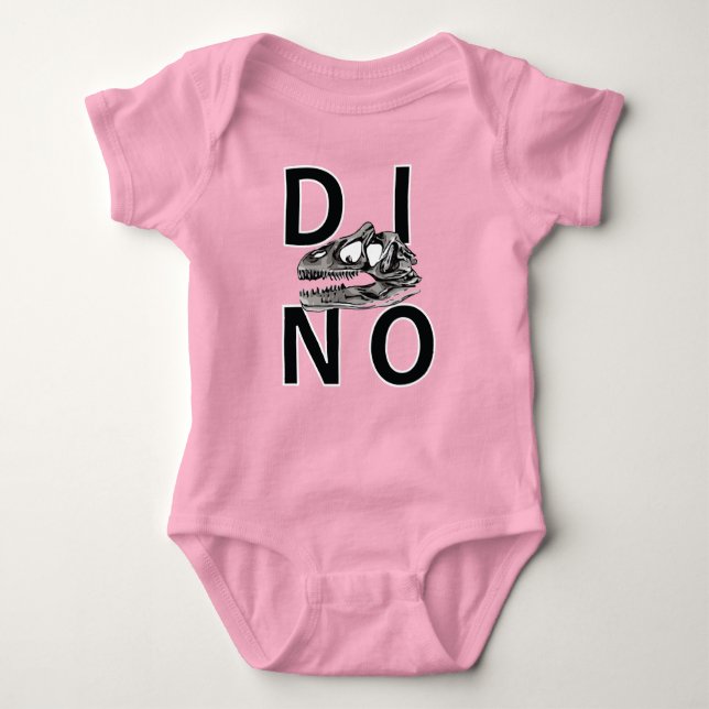DINO - Baby Jersey Bodysuit (Front)