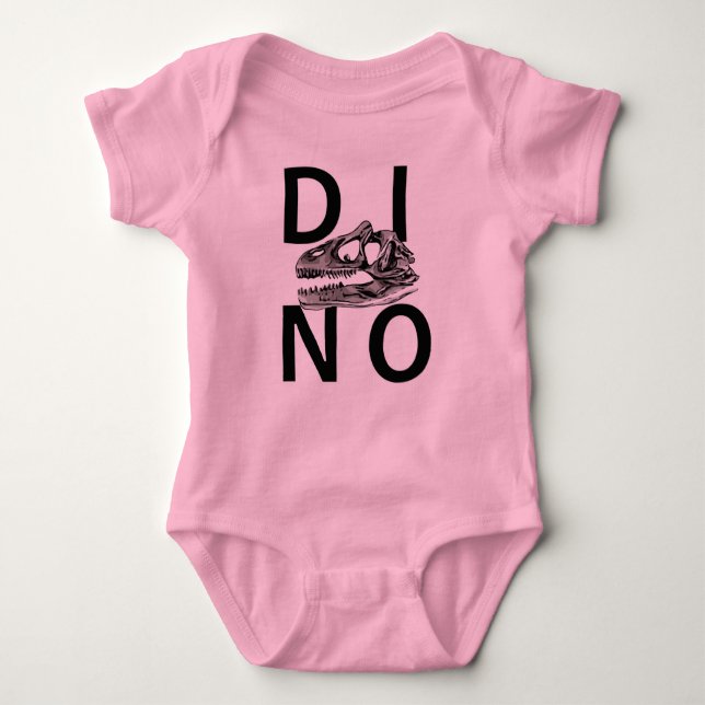 DINO - Baby Jersey Bodysuit (Front)