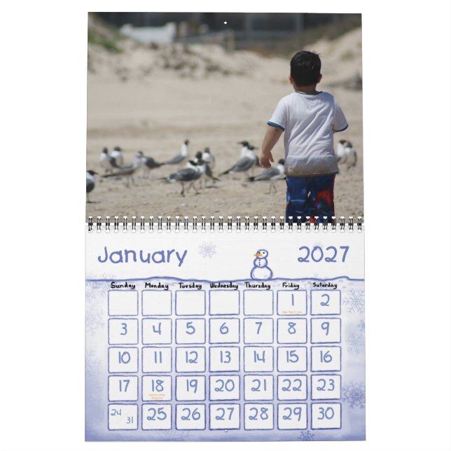 Dino-Calender Calendar (Jan 2027)