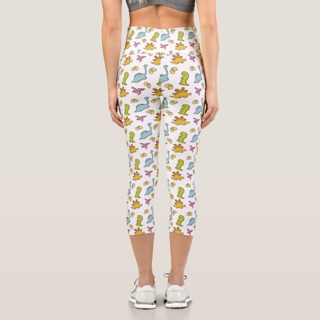 Dino Capri Leggings (Back)