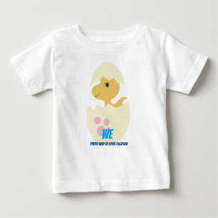 Dino Chick 2 Baby Fine Jersey T-Shirt