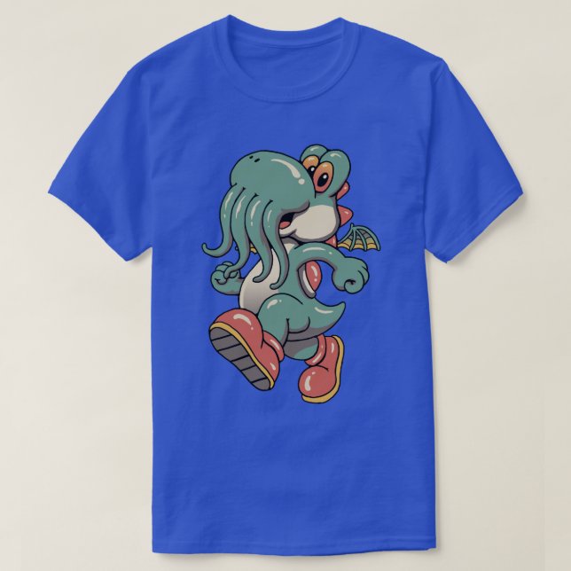 Dino Cthulhu  T-Shirt (Design Front)