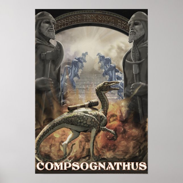 Dino D-Day: Compy Poster (Front)