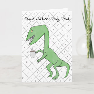Dino Dad Card