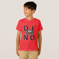 DINO - Deep Red Kids' Hanes TAGLESS® T-Shirt
