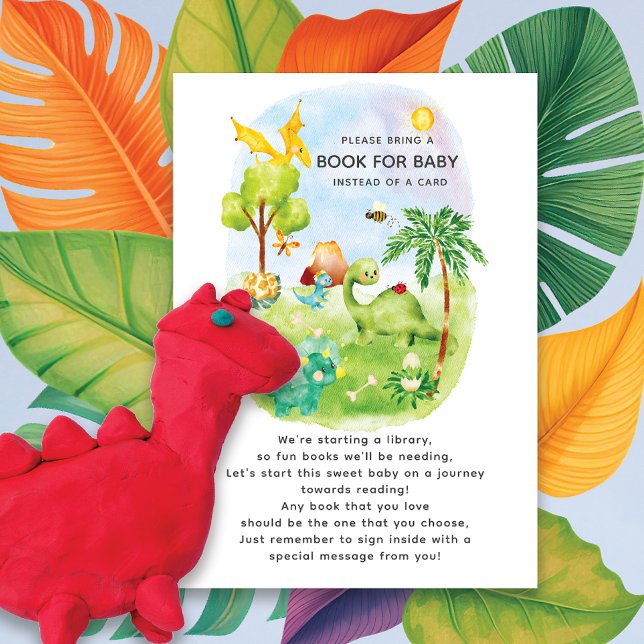Dino Delight Book for Baby Enclosure Card (Creator Uploaded)