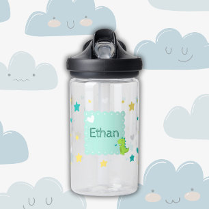 Dino Delight Personalised Kids Water Bottle