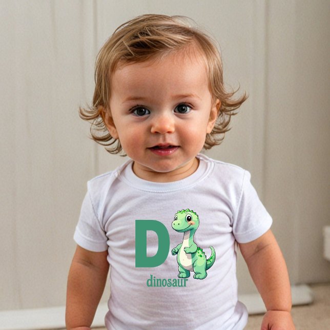 Dino Delight - Toddler’s Alphabet Adventure Tee (Creator Uploaded)