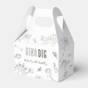 Dino Dig Birthday  Favour Box