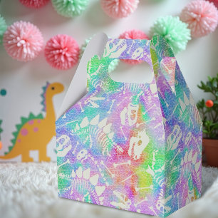 Dino Dig Rainbow Favour Box