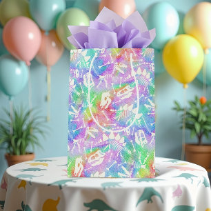 Dino Dig rainbow Medium Gift Bag