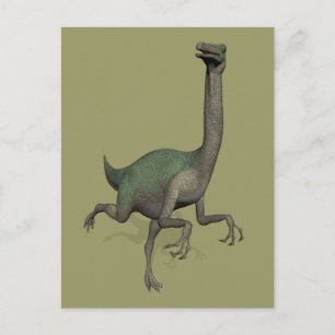 Dino Dinosaur Gallimimus Postcard